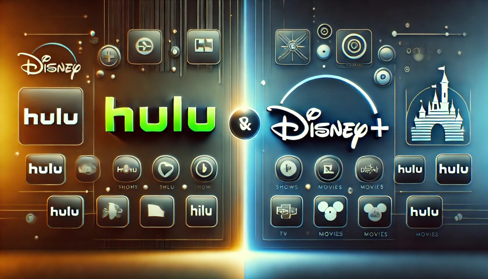 この記事「Hulu vs Disney+ 徹底比較：あなたに最適なストリーミングサービスはどっち？」の内容を補完する画像です。