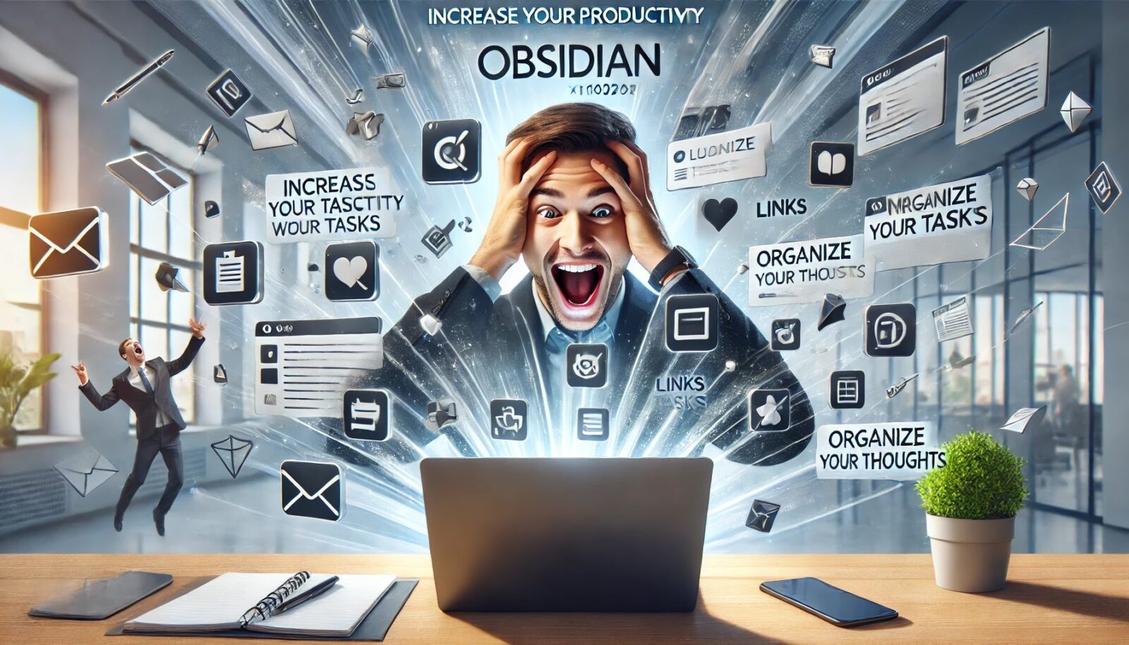 この記事「【Obsidian活用】生産性を飛躍的に向上させる7つの方法」の内容を補完する画像です。