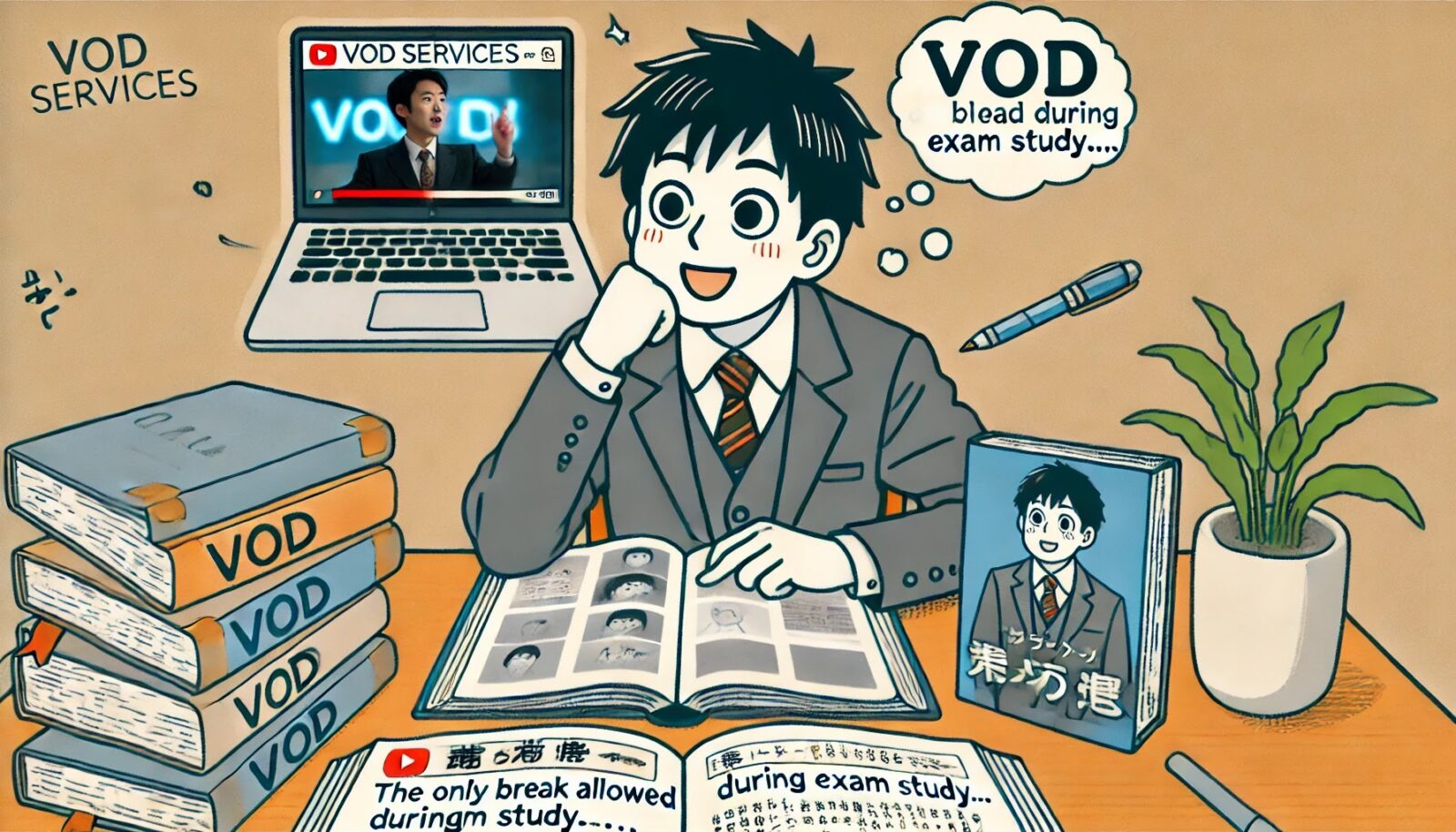 この記事「学生必見！おすすめVODサービス7選と賢い活用法」の内容を補完する画像です。