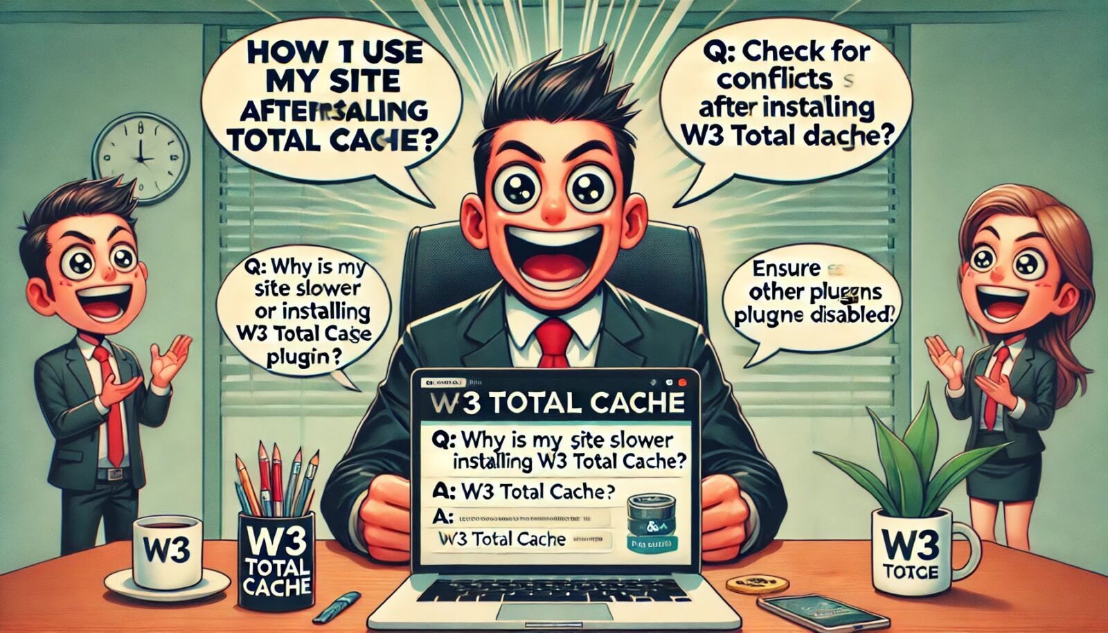 この記事「W3 Total Cacheでサイトが劇的に変わる⁉その理由と具体的設定方法」の内容を補完する画像です。