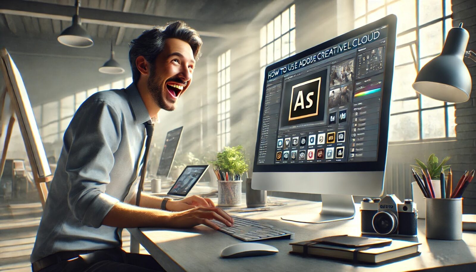 この記事「Adobe Creative Cloudの使い方5選！初心者でも簡単にできる？」の内容を補完する画像です。