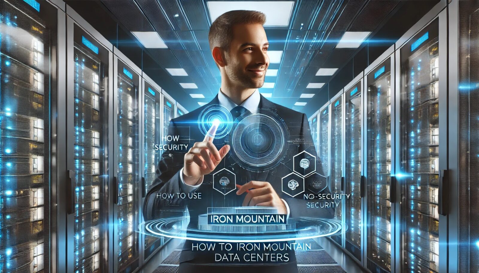 この記事「Iron Mountain Data Centersを使うべき5つの理由とは？」の内容を補完する画像です。