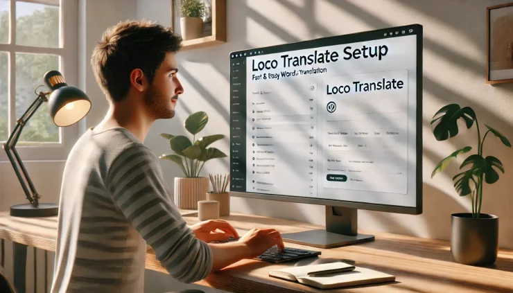 「Loco Translateのセットアップ画面は、WordPressの翻訳に興奮と使いやすさを示しています。