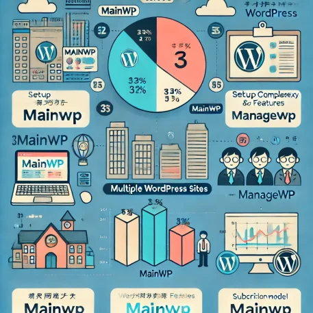**このインフォグラフィックは、MainWPを活用したWordPressサイト管理の主要ポイントを簡潔に示しています。**